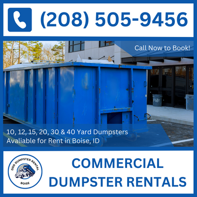 Your Boise Commercial Dumpster Rental Solution - Reliable Service in ID and Ada County - DDD Dumpster Rental Boise