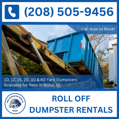 Budget-Friendly Roll-Off Dumpster Rentals in Boise, ID - Ada County - DDD Dumpster Rental Boise